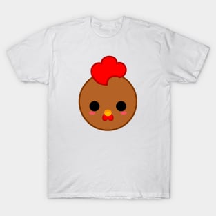 Cute Brown Rooster T-Shirt